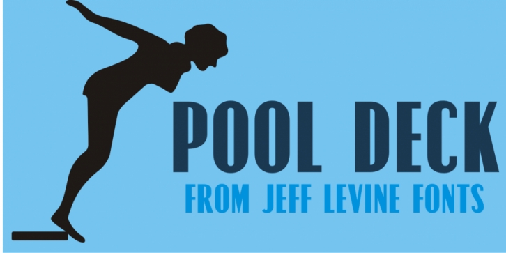 Pool Deck JNL Font Download
