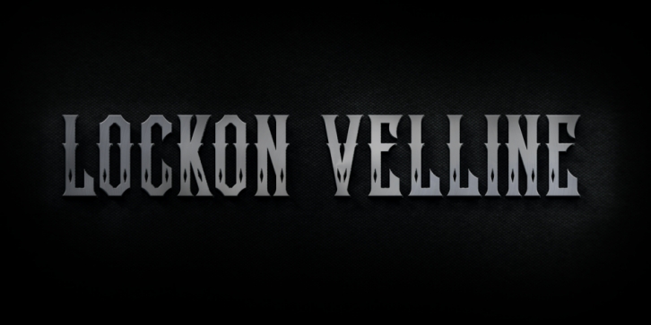 Lockon Velline Font Download