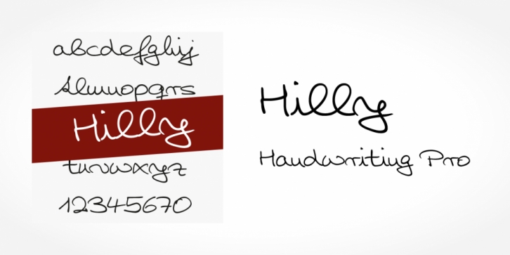 Hilly Handwriting Pro Font Download