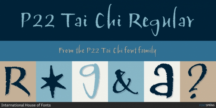 P22 Tai Chi Font Download