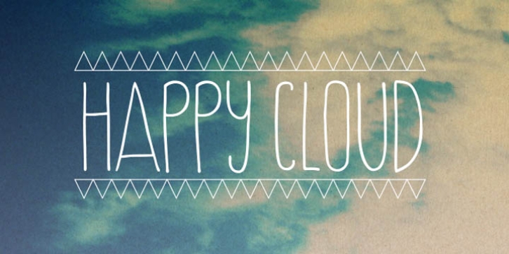 Happy Cloud Font Download