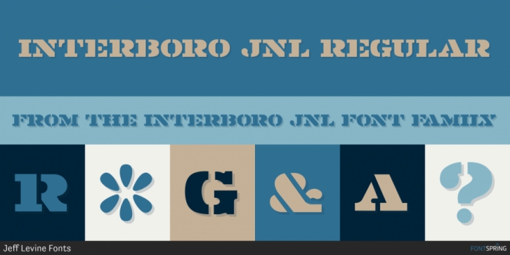 Interboro JNL Font Download