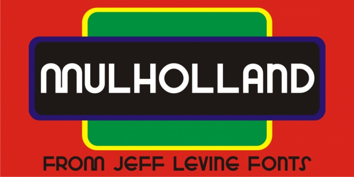 Mulholland JNL Font Download