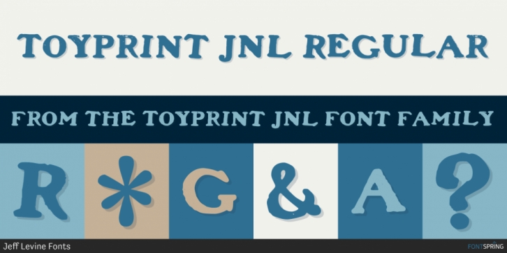 Toyprint JNL Font Download