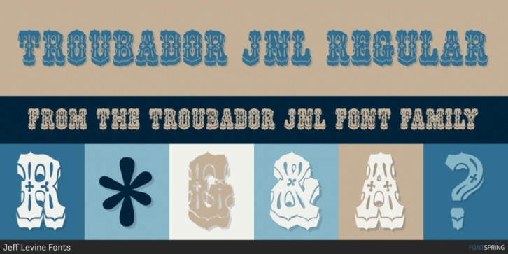 Troubador JNL Font Download