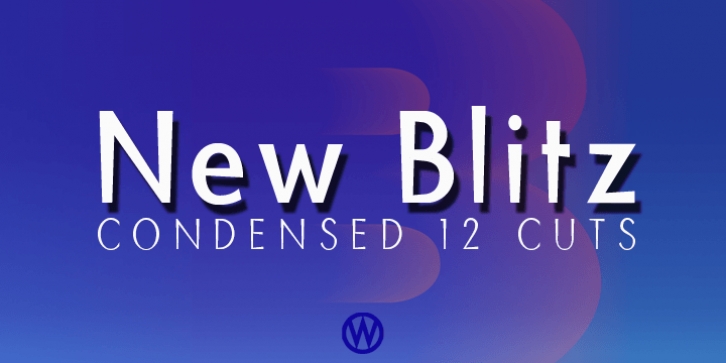 Blitz Condensed Font Download