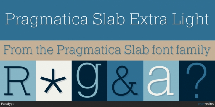 Pragmatica Slab Font Download