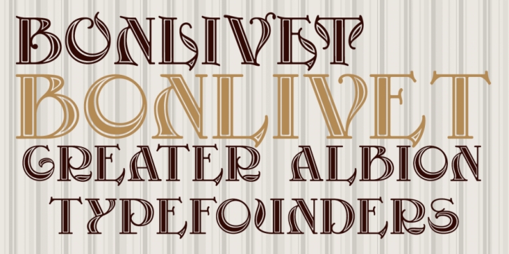 Bonlivet Font Download