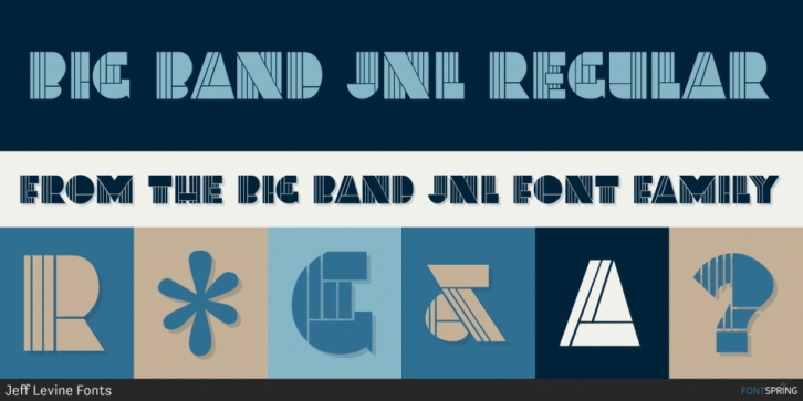 Big Band JNL Font Download