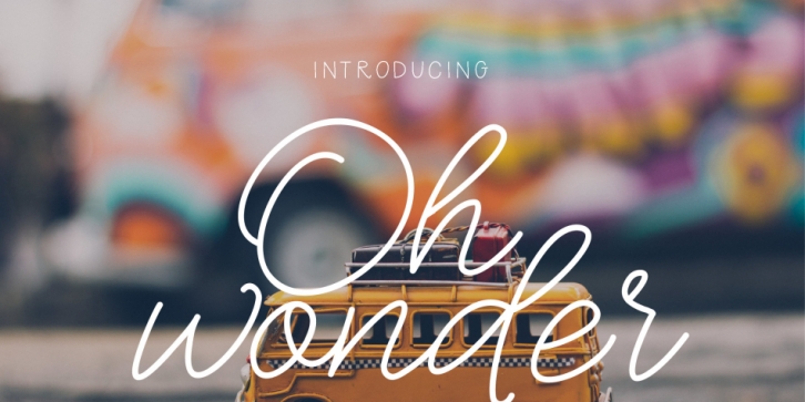 Oh Wonder Font Download