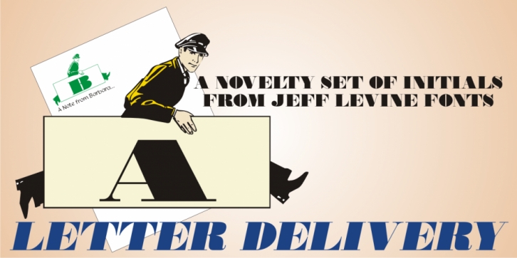 Letter Delivery JNL Font Download