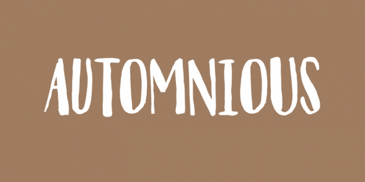 Automnious Font Download