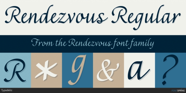 Rendezvous Font Download