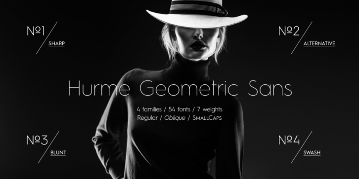 Hurme Geometric Sans 1 & 2 Font Download