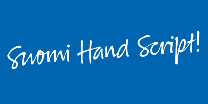 Suomi Hand Font Download