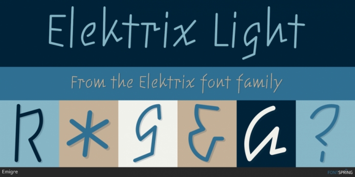 Elektrix Font Download