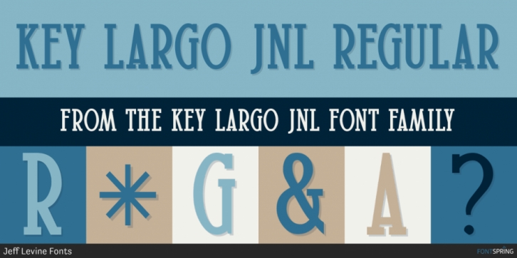 Key Largo JNL Font Download