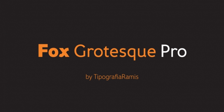 Fox Grotesque Pro Font Download