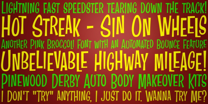 Hot Streak PB Font Download