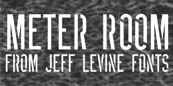 Meter Room JNL Font Download