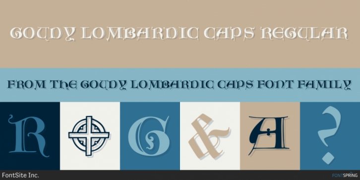 Goudy Lombardic Caps Font Download