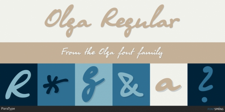 Olga Font Download