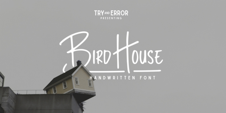 Bird House Font Download