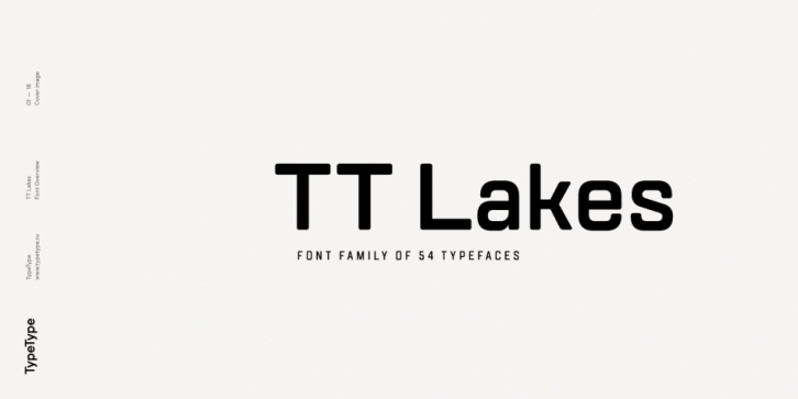 TT Lakes Font Download