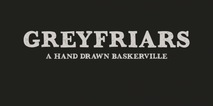 Greyfriars Font Download