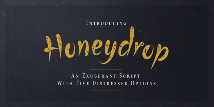 Honeydrop Font Download