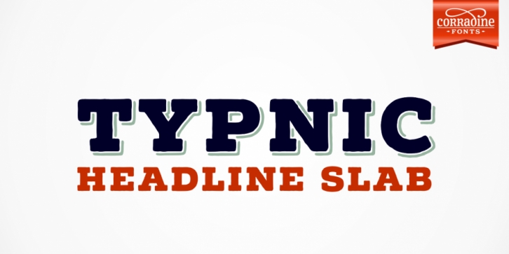 Typnic Headline Slab Font Download