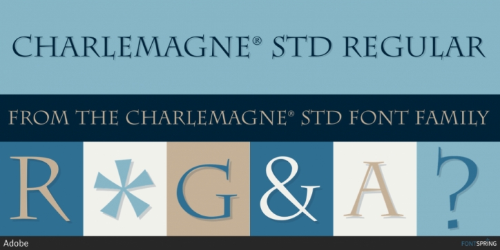 Charlemagne Std Font Download