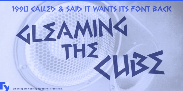 Gleaming the Cube Font Download