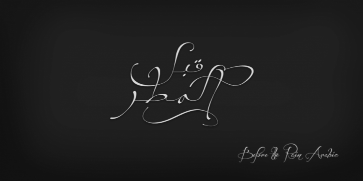 Before The Rain Arabic Font Download