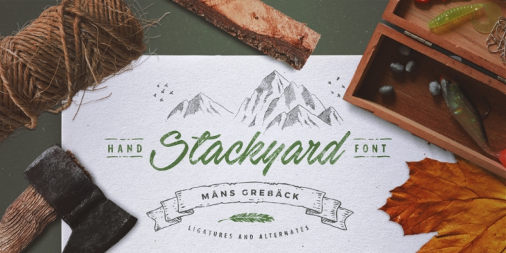 Stackyard Font Download