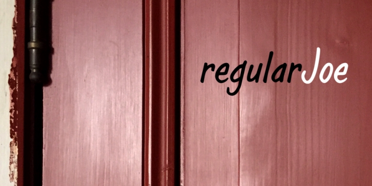 regularJoe Font Download