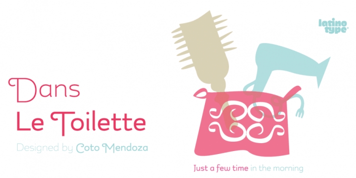 Dans Le Toilette Font Download