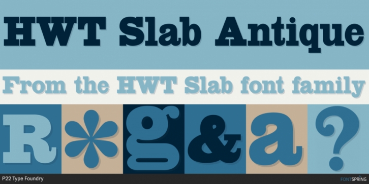 HWT Slab Font Download