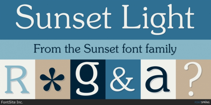 Sunset Font Download