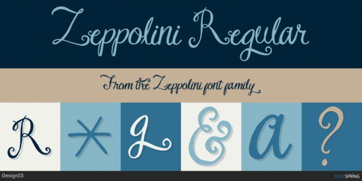 Zeppolini Font Download
