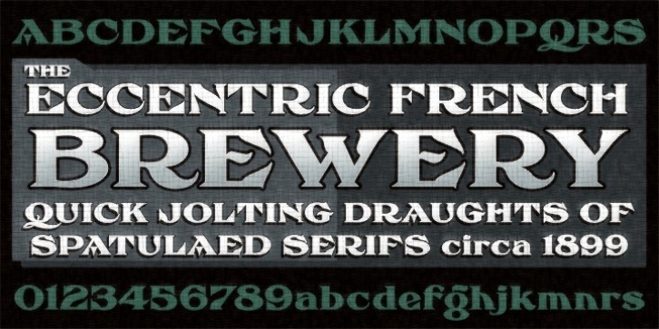 FHA Eccentric French Font Download