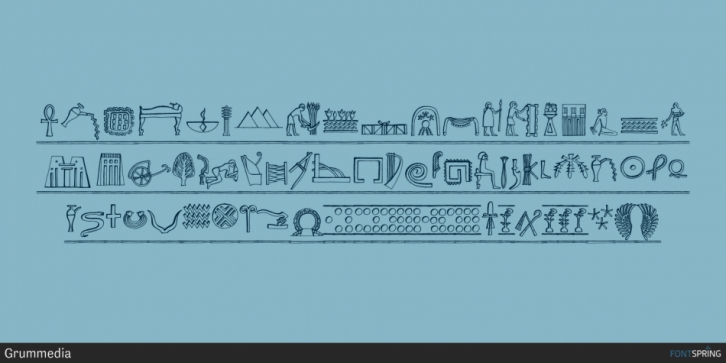 Hieroglyph Informal Font Download