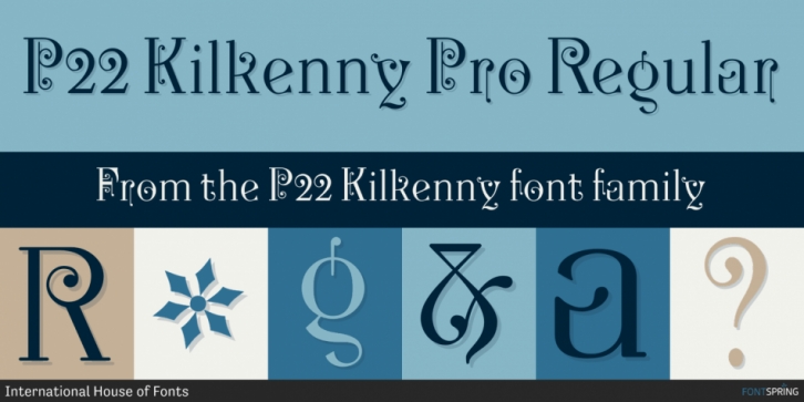 P22 Kilkenny Font Download