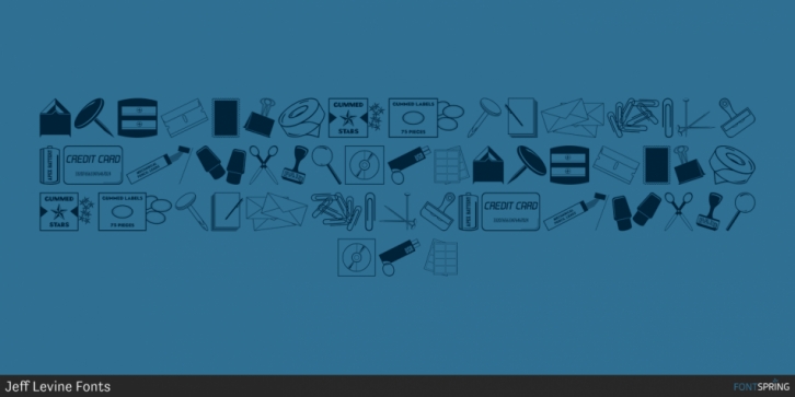 Desk Drawer JNL Font Download