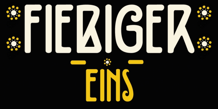 Fiebiger Eins Font Download