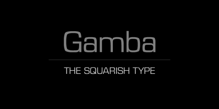 Gamba Font Download