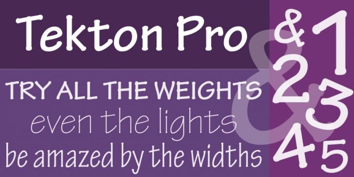 Tekton Pro Font Download