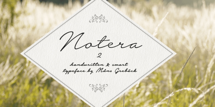 Notera 2 Font Download