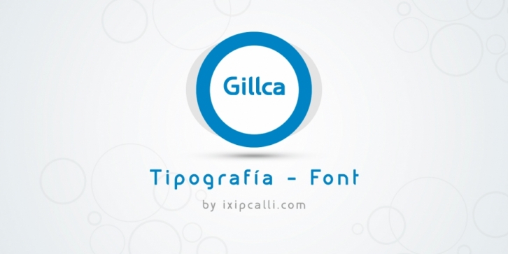 Gillca Font Download