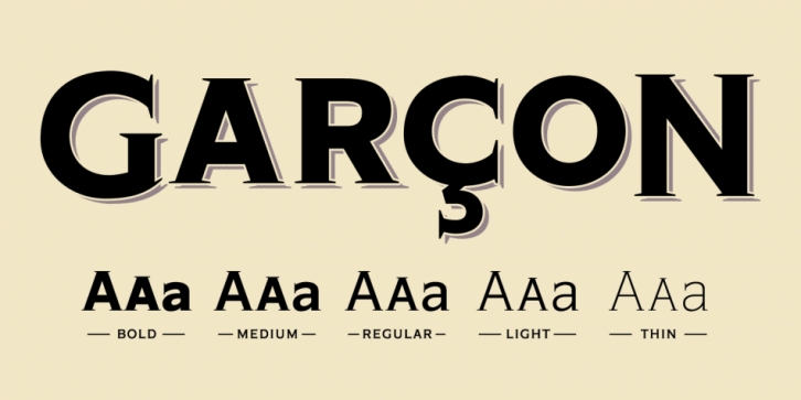 Garcon Grotesque Font Download